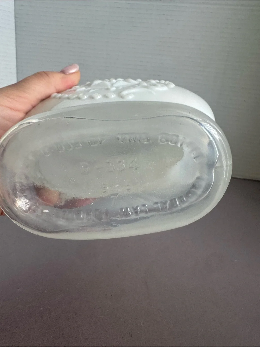 Vintage 1957 Decanter Jim Beam Opalescent